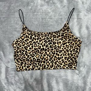 Windsor Cheetah print crop top